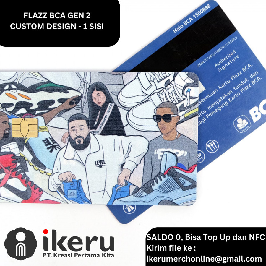 Costum Kartu Flazz BCA